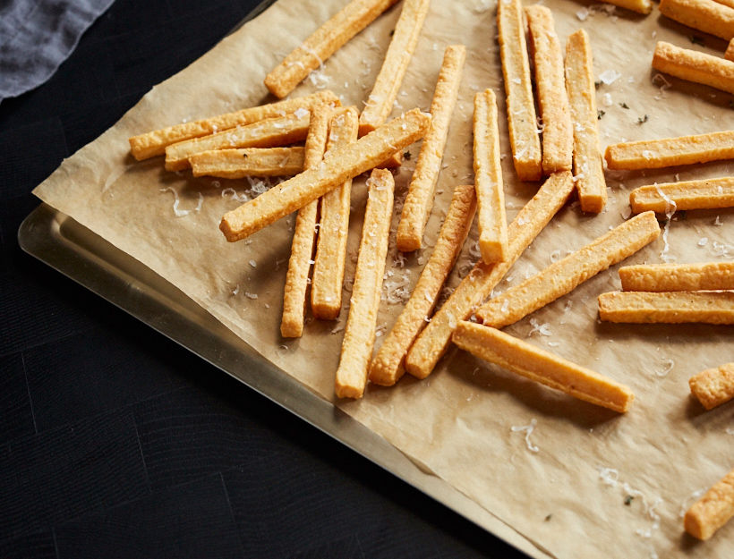 Parmesan and Thyme Cheese Straws