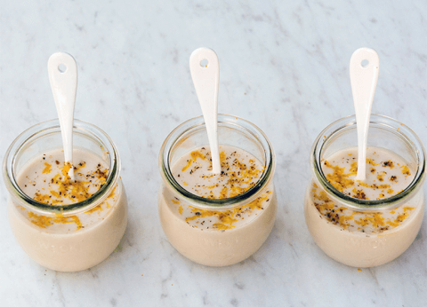 spiced vanilla pudding