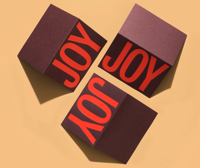 Paper Chase Press JOY HOLIDAY CARD