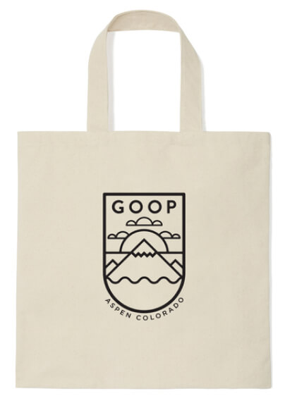 goop Canvas Tote Bag