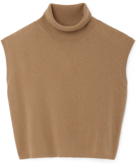 G. Label Juliet Mock-Neck Sweater Tank