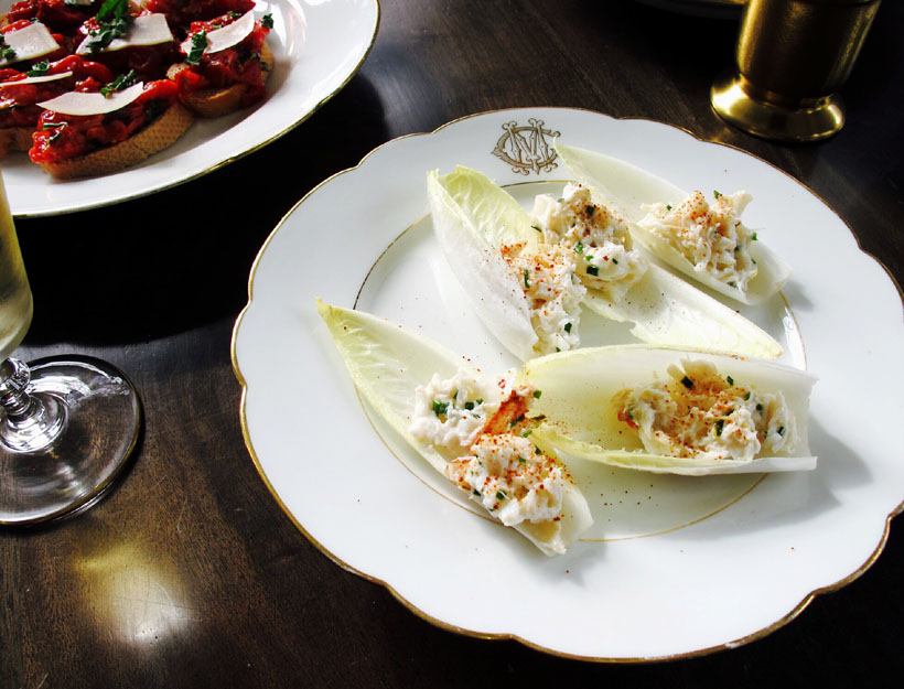 Crab Salad in Endive